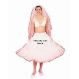 New Black Poodle Crinoline Skirt Bridal Petticoat Wedding Gown Slip (108DSPB24long)