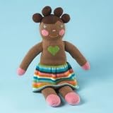 Kids Stuffed Animals: Kids Hand Knit Blabla Little Girl Dolls
