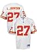 Larry Johnson Kansas City Chiefs Replica Youth White Jersey