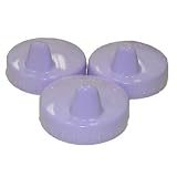 Playtex Baby Spill-Proof Cup Replacement Lids: Round Top 3-Pack Purple