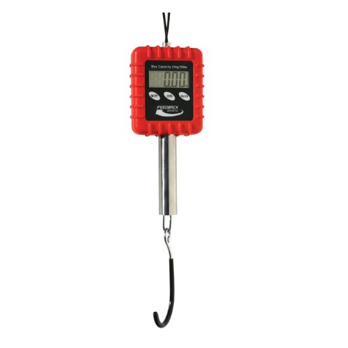 Feedback Sports Alpine Digital Bicycle/Backpacking/Gear Scale (Red, 25-Kilogram) On Sale