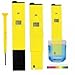 eLifeStore Testeur de pH numérique et électrique de poche avec stylo pour hydroponie Jaune