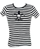 MY CHEMICAL ROMANCE - Le Fleur - Black / White Women's / Girls T-shirt (Girlie / Babydoll)