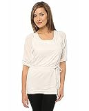 Triple 5 Soul - Triple 5 Soul The Sandpiper Top in White,Tops (L/S) for Women (555 Soul)