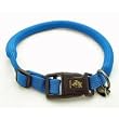 Timberwolf Alpine Rope Dog Collar ~Blue~ 7/16"x 16"