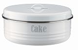 Typhoon Vintage Cake Tin, White