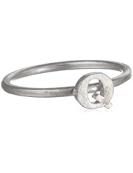 Dogeared "A~Z" Little Initial Q Ring