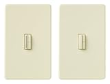 Lutron AB-603-ADHW-AL Abella 3 Way Dimmer Kit, Almond