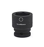 GearWrench 84861 3/4' Drive 6 Point Standard Impact Socket 50mm [並行輸入品]