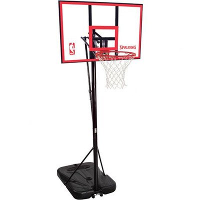 Spalding 72351 Portable Basketball System with 44-Inch Polycarbonate Backboard On Sale