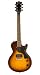 Single Cutaway Electric Honey Burst, 1 p/u, 1 V, 1 T, amp, cord, strings, strap, picks, DVD