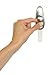Command Modern Reflections Metal Hook, Medium, Brushed Nickel, 1-Hook, Great for dorm decor