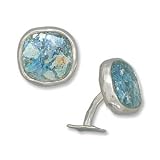 Ancient Roman Glass Cuff Links