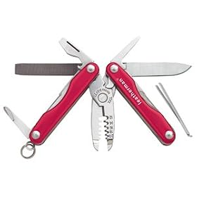Leatherman Multi-Tool Squirt E4 Inferno Red - Leatherman 82030001K by Leatherman