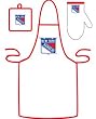 New York Rangers Grilling Apron Set - HOCKEY Sports Merchandise