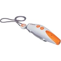 SE-0302OR  Electronic Defense Whistle. Orange/White