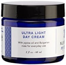 Nurture My Body Organic Ultra Light Day Cream - Anti-Aging Cream - 100% Natural - Great For Firming, Hydrating and Moisturizing (Scented)