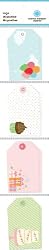 Martha Stewart Crafts Premade Tags, Modern Festive