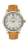 AK Anne Klein Brown Leather Mother-of-Pearl Dial Women's Watch #9002MPMG