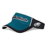 Taylormade NFL Philadelphia Eagles Visor, Green/Black