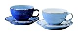 Denby Blue Jetty White Tea Saucer 16cm from Denby