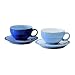 Denby Blue Jetty White Tea Saucer 16cm
