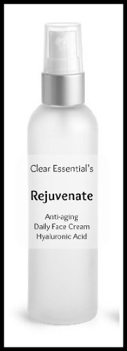 Rejuvenate, Anti Aging Deep Hydrating Facial Moisturizer with Hyaluronic Acid