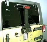 3rd Brake Light Kit Black 0.125in. Steel LED Light For Oversized Tires On Swing-A-Way Tire Carriers
