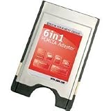 JOBO 6 in 1 PCMCIA Flash Card Adapter