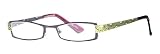 Scojo Taylor Street Reading Glasses for Women - Multiple Colors, 1.75, Purple / Lime Green