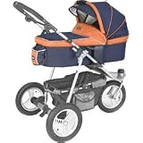 Runabout Stroller Bassinet - Sunrise Navy