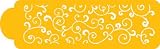 Designer Decorating Stencil Leafy Scroll Side, Pattern measures 4