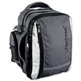 LIGHTPAK Laptoprucksack VANTAGE 17 Zoll PLUS mit abnehmbarer Notebooktasche [ max. 40 x 30 cm] / Grauvon "Lightpak"