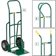 LITTLE GIANT Oversized Nose Plate Hand Trucks - Green
