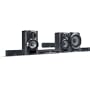 Panasonic SC-PT665 1000W 5 DVD 5.1-Inch Large Speaker Home Theater System with Built-in iPod dock and Wireless Rear Speaker (Black)
