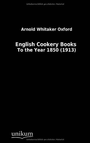 English Cookery Books (German Edition)