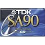 TDK SA90 High Bias Cassettes (5-Pack)