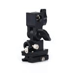 ePhoto bracketB Off Camera Flash Bracket and Umbrella Holder Adapter