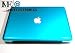IVEA AQUA BLUE Crystal Clip on See Thru Hard Case Cover for New Macbook Pro 13" 13.3" Inch Aluminum Unibody image 1