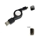 Ex-Pro Nikon UC-E6 UCE6, Retractable Cable Lead for Coolpix P1, P2, P3, P4, P50, P60, P80, P5000, P5100, P6000, SQ, S4, S5, S9, S10, S60, S200, S210, S220, S225, S230, S500, S510, S520, S560, S600, S620, S710