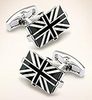 Union Jack Rectangular Cufflinks