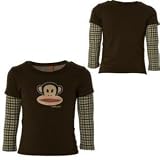 Small Paul Player Plaid 2 Fer Shirt - Long-Sleeve - Infant