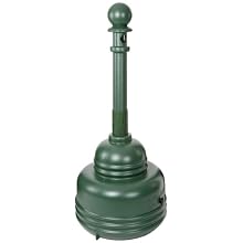 Eagle 1206GREEN SafeSmoker Cigarette Receptacle, 15-1/4" Diameter x 37-3/4" Height, Green