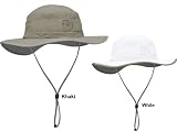 Outdoor Research Women's Solar Roller Sun Hat, White/Khaki, Large