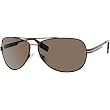 Hugo Boss 0284/S Men's Aviator Full Rim Lifestyle Sunglasses - Matte Shiny Brown/Brown