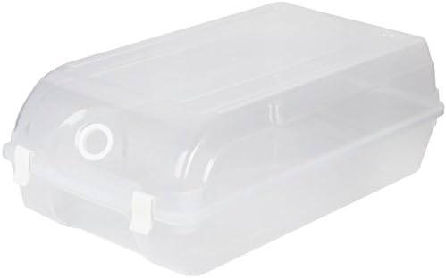 Clear Shoe Box - Storage Container with Lid - For Shoes / Home / Tools / Accessories / Women / Kids / Men - Closet Organizer - Bedroom Organization / Shoe Accessories / Home Organizer
