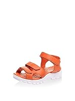 Bueno Sandalias planas (Naranja)