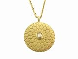 Medium Lotus Mandala Amulet in 18 Karat Gold by Me & Ro