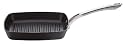 Raymond Blanc by Anolon Professional Hard Anodised Non-stick Square Grill Pan, 26 cm