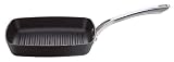from Anolon Raymond Blanc by Anolon Professional Hard Anodised Non-stick Square Grill Pan, 24 cm